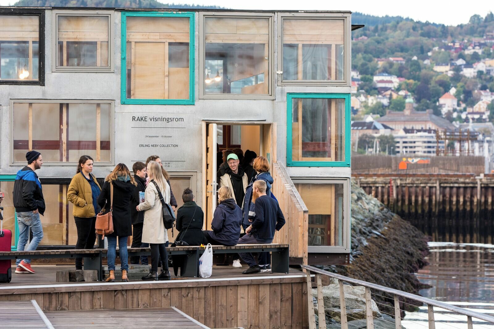 A visit to RAKE Visningsrom. Photo: Laimonas Puisys.