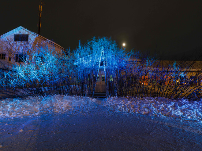 Hunting architecture. Photo: Kjell Ove Storvik