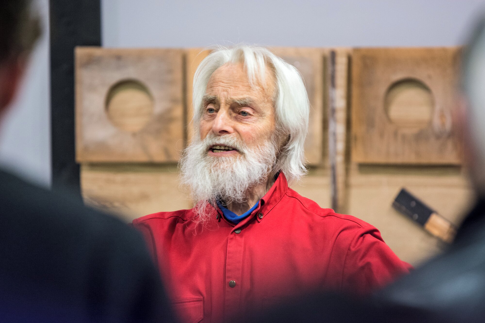 Tor Esaissen and his remarkable presence. Photo: Laimonas Puisys.