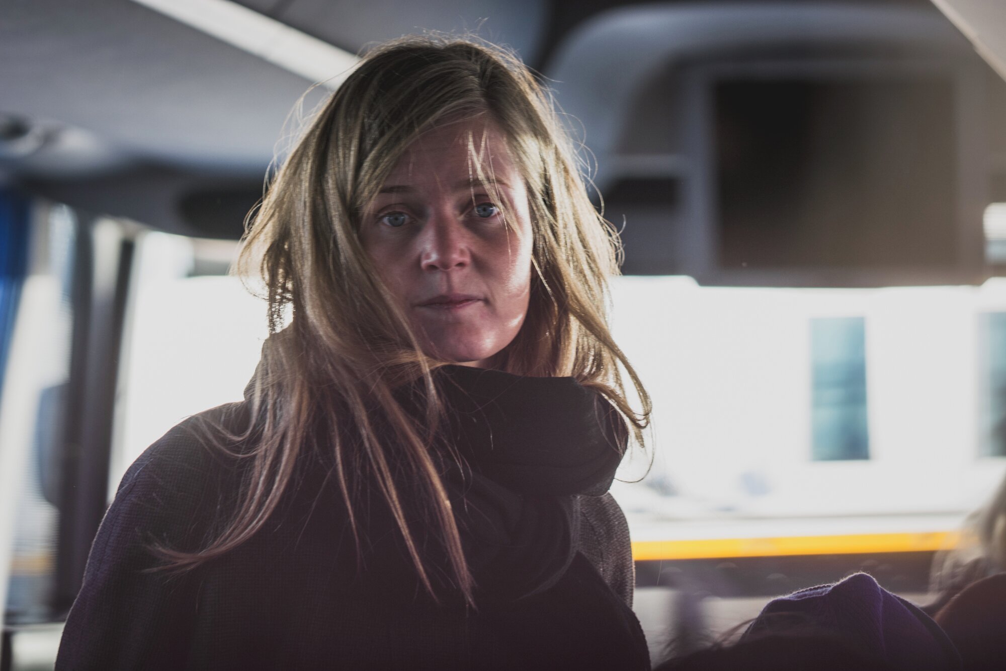 Toril Johannesen in Svolvær on day 1. Photo: Laimonas Puisys.