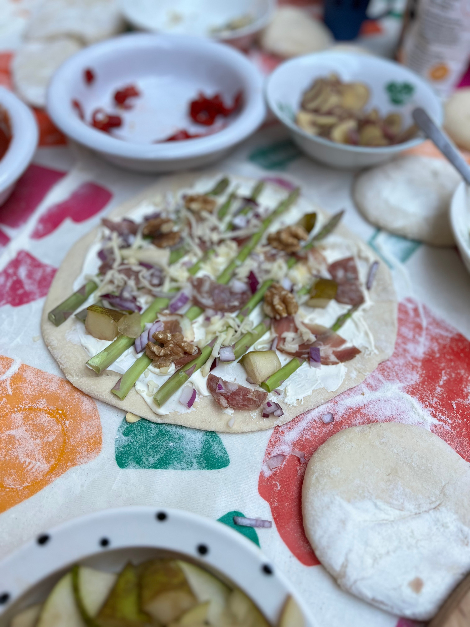 Pizza Night at the unfinished institution, combined with studio visits.