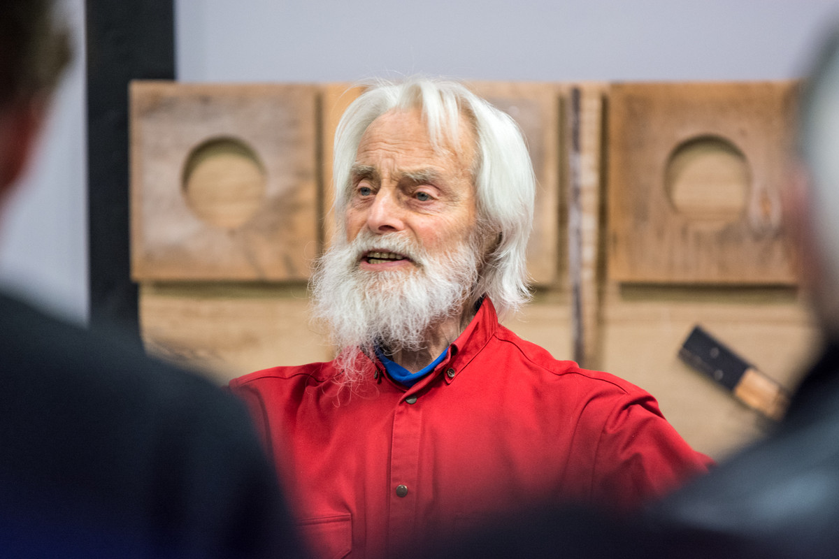 Tor Esaissen and his remarkable presence. Photo: Laimonas Puisys.