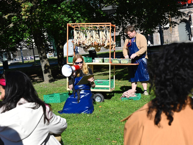 Open Heart, Open Mouth. Performance by KVAE & BARK at Akershus Festning. Photo by OCA/Anna Penkova.