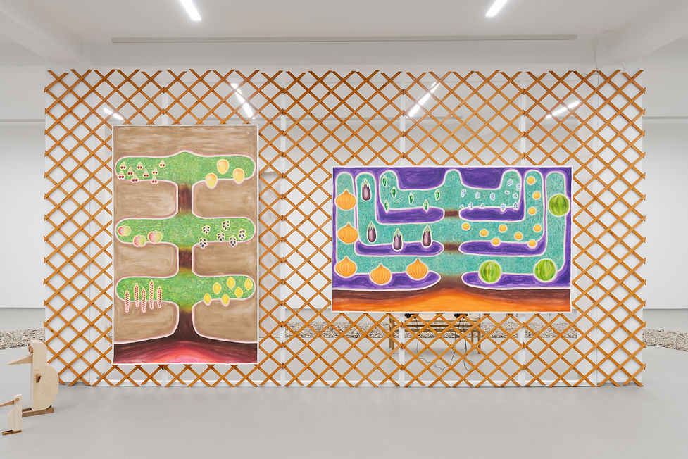 Folly, Anna Sofie Mathiasen. Exhibition at Overgaden, Copenhagen. Photo: David Stjernholm