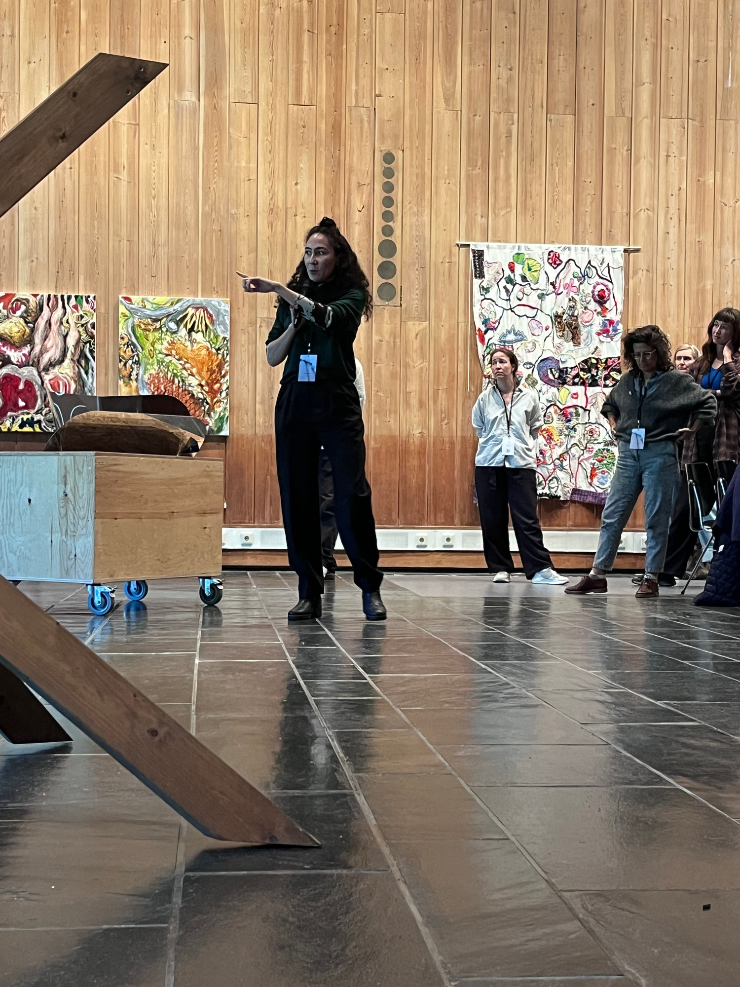 Amber Ablett at Art on Food, 2024.