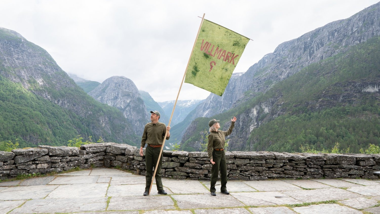 Paradise Rangers, consisting of Maiken Stene and Hans Edward Hammonds.