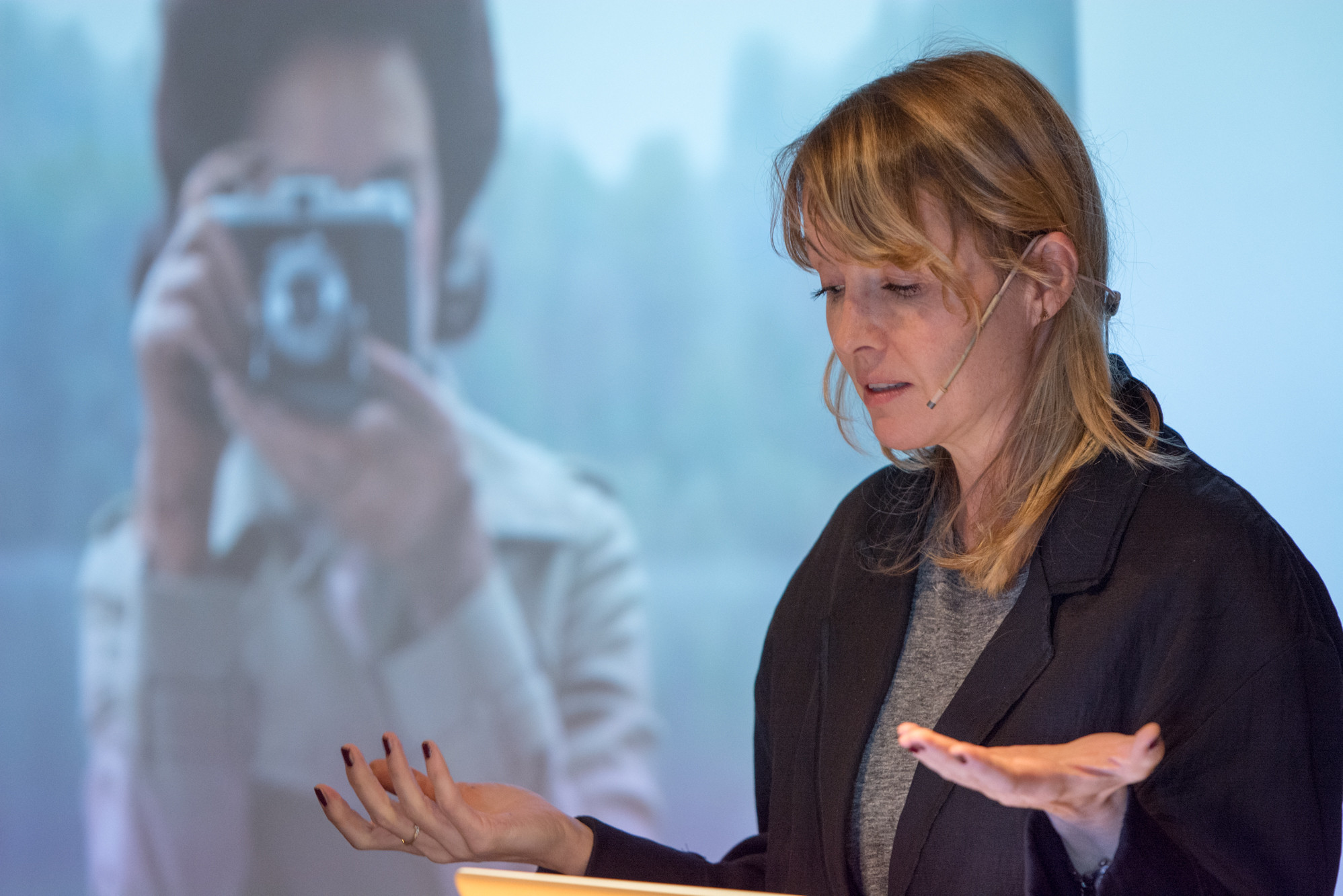 Trude Schelderup Iversen, Senior Curator at KORO - Art in Public Space. Photo: Laimonas Puisys.