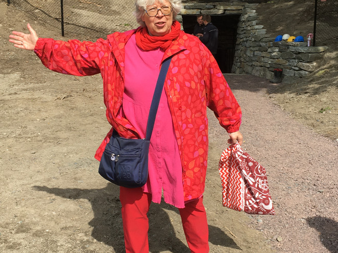 Janne Wilberg at Hovedøya